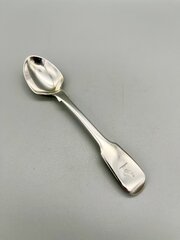 George IV Silver Egg Spoon, Richard Poulden, 1823
