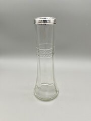 George V Silver Mounted Vase, H. Williamson, 1924