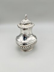 George V Silver Pepper Shaker, Mappin & Webb 1912