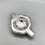 George V Silver Tea Strainer, S. Blanckensee, 1933