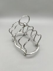 George V Silver Toast Rack, Lee & Wigfull, 1914