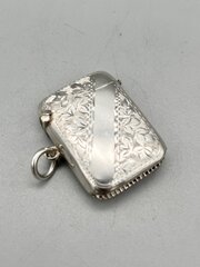 George V Silver Vesta Case, Joseph Gloster, 1912