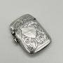 George V Silver Vesta Case, Rolason Bros, 1915