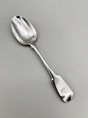 Georgian Scottish Silver Teaspoon Aberdeen