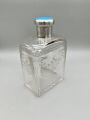 Large Art Deco Scent Bottle, William Comyns, 1932
