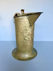 Large Arts & Crafts Brass Jug, William Soutter