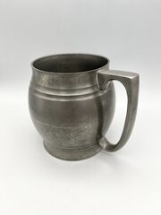 Mid-Century Pewter 1 Pint Tankard, C.1950s/60s