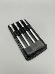 Set Of Four Vintage Silver Bridge Pens, 1979