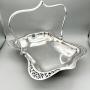 Silver Plate Cake Basket, Sheffield, c.1890-1910