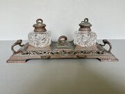 Victorian Bronze Inkstand, Townshend & Co, C.1890s