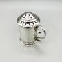 Victorian Silver Kitchen Pepper, E. Barnard, 1897