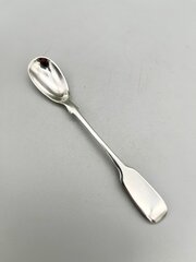 Victorian Silver Mustard Spoon, Exeter, 1845