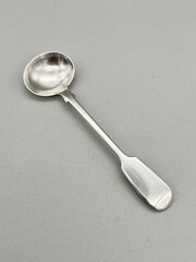 Victorian Silver Salt Spoon, J.S, Exeter, 1851