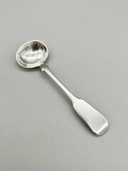 Victorian Silver Salt Spoon, J Stone, Exeter, 1841