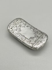 Victorian Silver Snuff Box, Birmingham, 1900