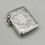 Victorian Silver Vesta Case, Joseph Gloster, 1900