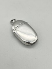 Victorian Silver Vesta Case, Mappin & Webb, 1887