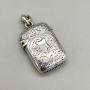 Victorian Silver Vesta Case, Mitchell Bosley, 1888