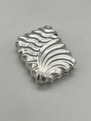 Victorian Silver Vesta Case, Nathan & Hayes, 1890