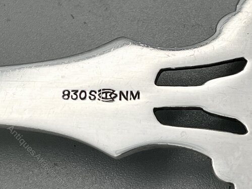 Antiques Atlas - Vintage Norwegian 830 Silver Serving Slice, M