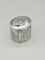 Vintage Silver Pill Box, GM Silverware, 1995