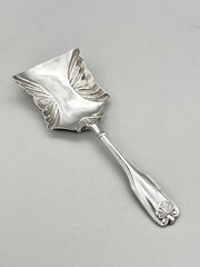 William IV Silver Caddy Spoon, T. Millington, 1834