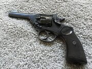 British Webley Revolver Deactivated 