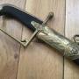 Napoleonic French light cavalry sword stunning