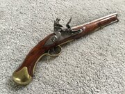 Nelson Period Sea Service Pistol Fine Example 