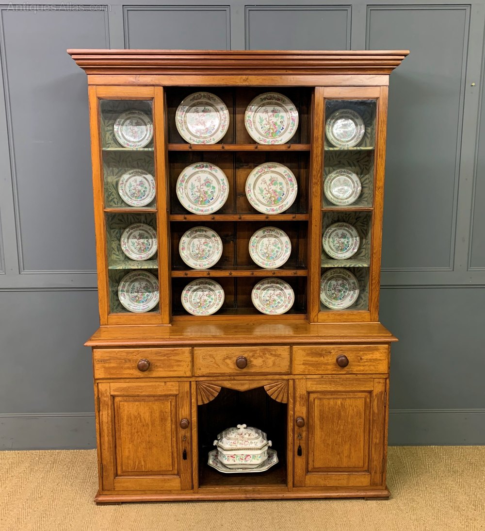 19th Century Oak Country Kitchen Dresser Antiques Atlas