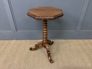 Anglo Indian Rosewood Tripod Wine Table