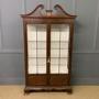 Chippendale Style Mahogany Display Cabinet
