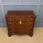 Chippendale Style Mahogany Serpentine Chest