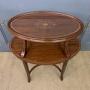 Edwardian Inlaid Mahogany Tray Top Table