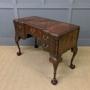 Flame Mahogany Chippendale Style Writing Desk