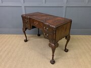 Flame Mahogany Chippendale Style Writing Desk