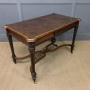 French Mahogany Library Table