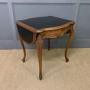 French Walnut Flap Table