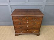 George III Mahogany Bachelors Chest Of Drawers