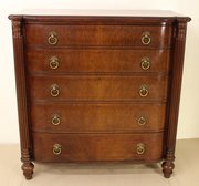 Imposing George IV Mahogany Chest Of Drawers