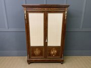Inlaid Mahogany & Amboyna 19th Cent. French Bookcase