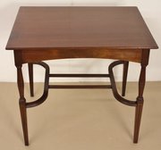 Inlaid Mahogany Occasional Table
