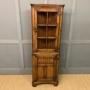Ipswich Oak Corner Cabinet