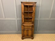 Ipswich Oak Corner Cabinet