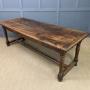 Large Early 19th C. Walnut Farmhouse Table