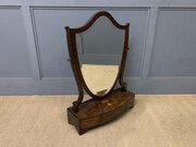 Large Scale Georgian Inlaid Toilet Mirror