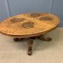 Large Sized Victorian Burr Walnut Coffee Table