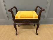 Mahogany Piano Stool