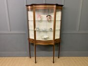 Maple & Co. Inlaid Mahogany Display Cabinet