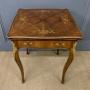 Maple & Co. Inlaid Rosewood Envelope Card Table